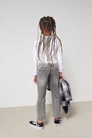 Grey Embellished Mom Jeans (3-16yrs) - Image 2 of 6