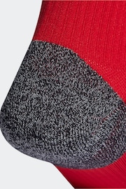 adidas Red Performance Adi 23 Socks - Image 3 of 3