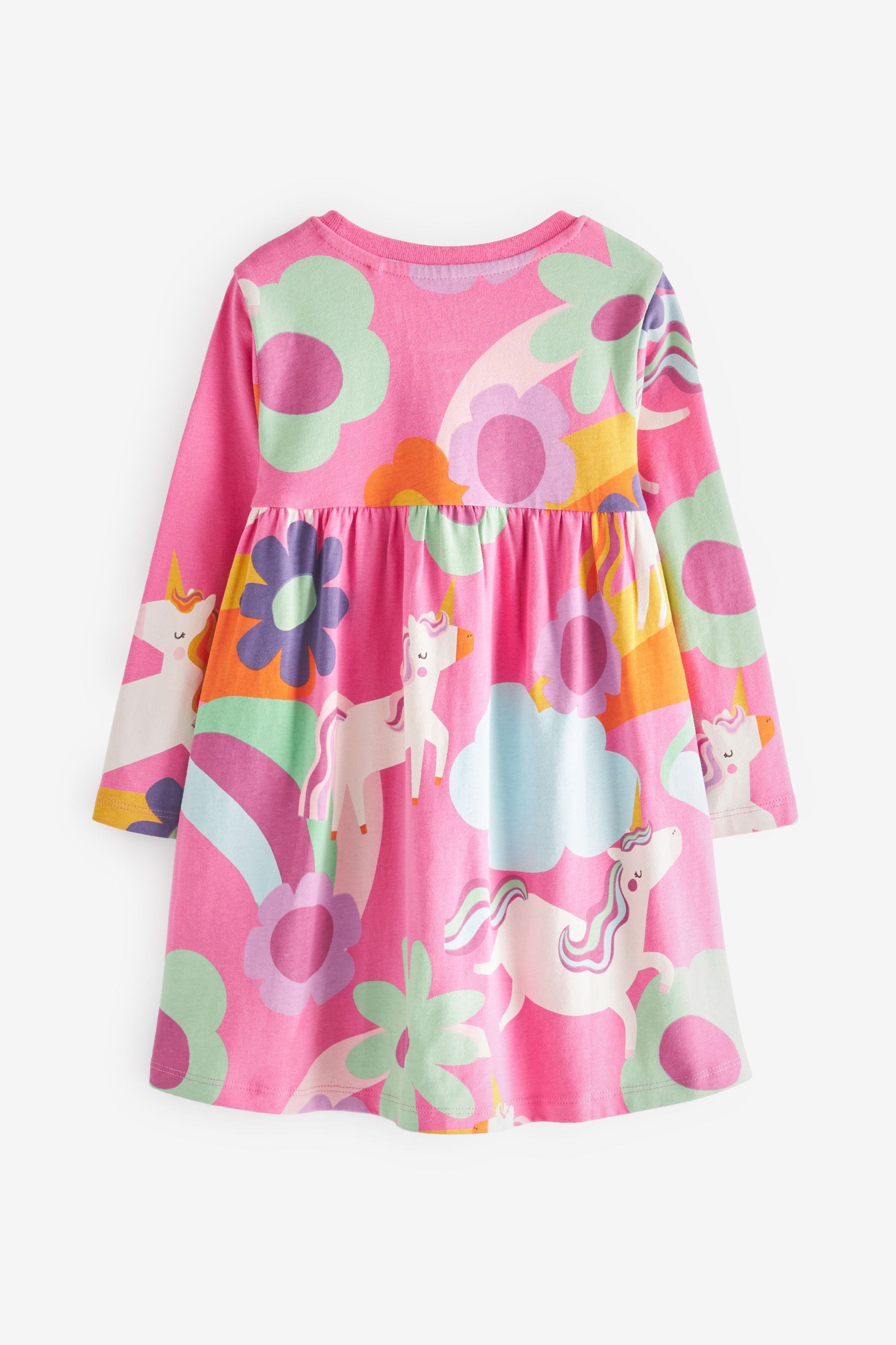 Next girls unicorn dress new arrivals