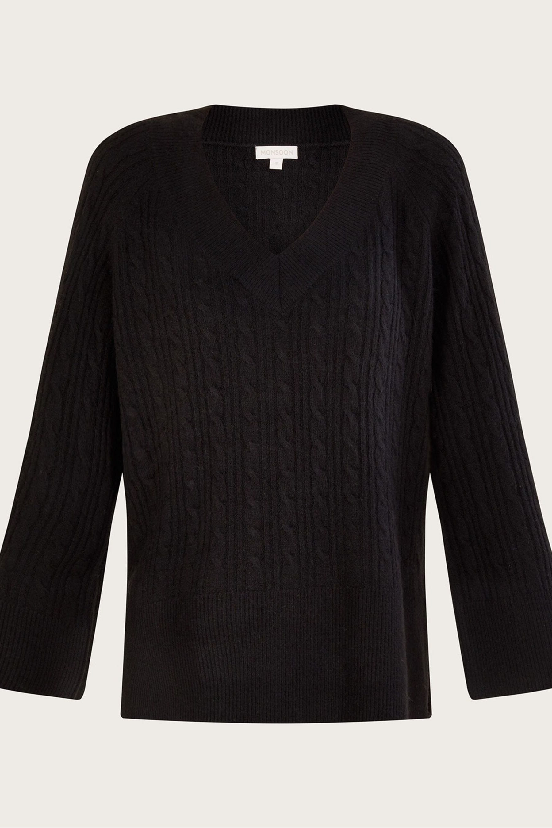 Monsoon black jumper clearance