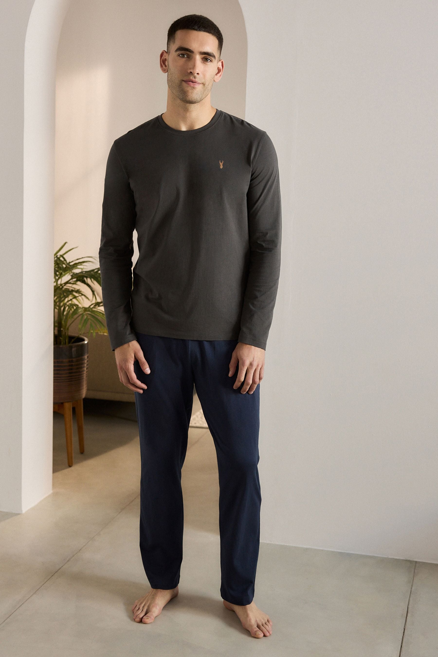 Jersey long sleeve pyjamas online