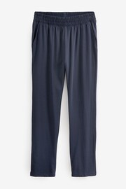 Slate Grey/Navy Long Sleeve Jersey Pyjamas Set - Image 8 of 9