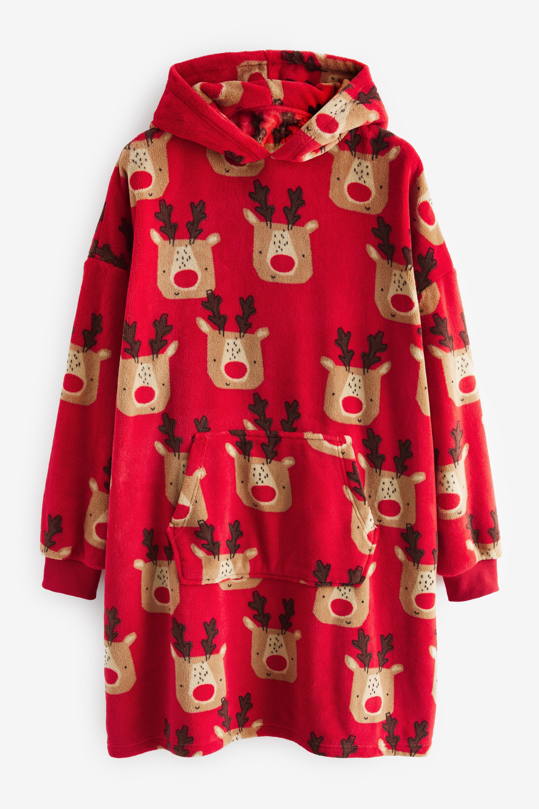 Mens reindeer hoodie outlet