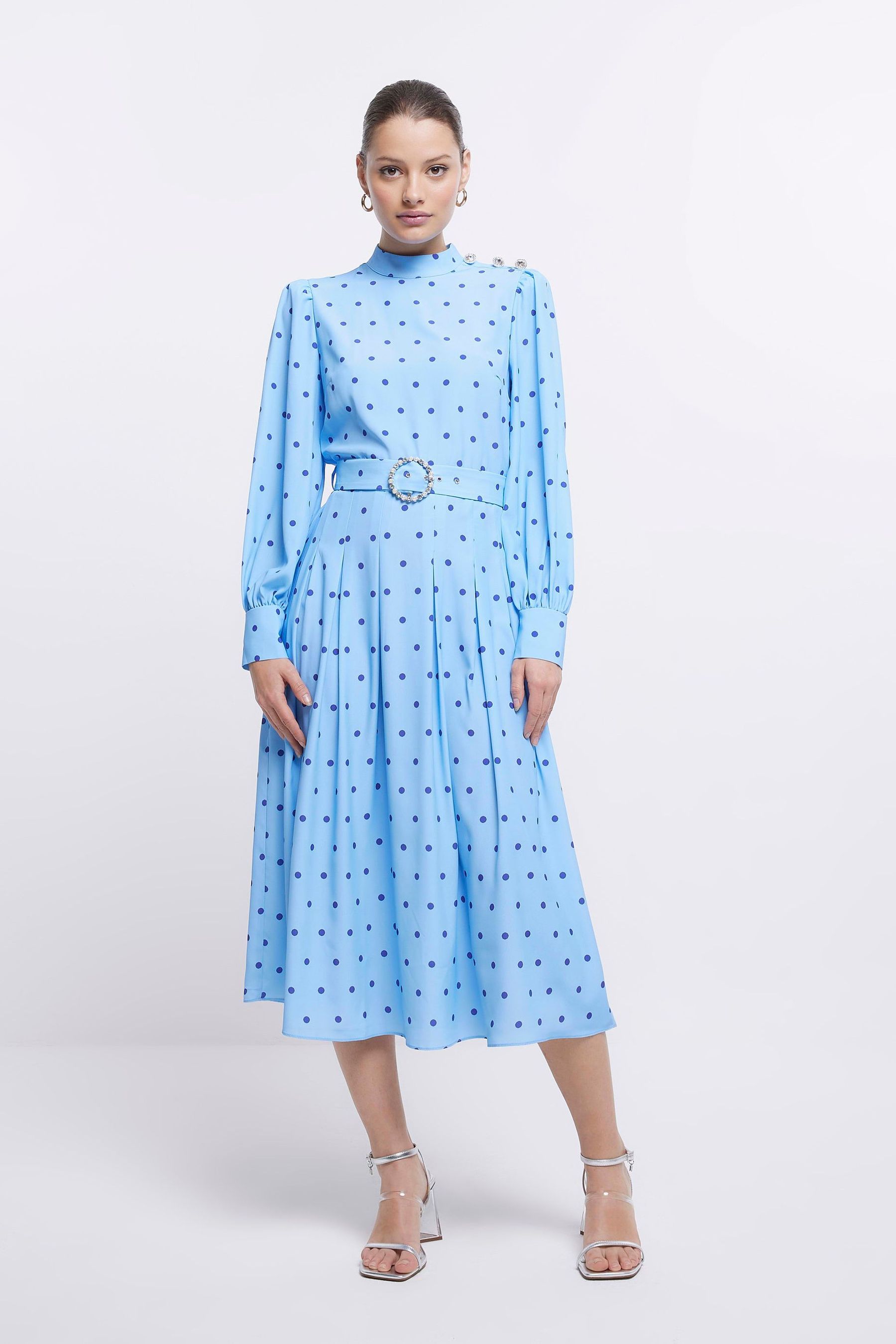 River island blue dress on sale