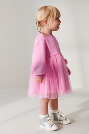 Pink Sweat Party Dress (3mths-7yrs) - Image 2 of 7