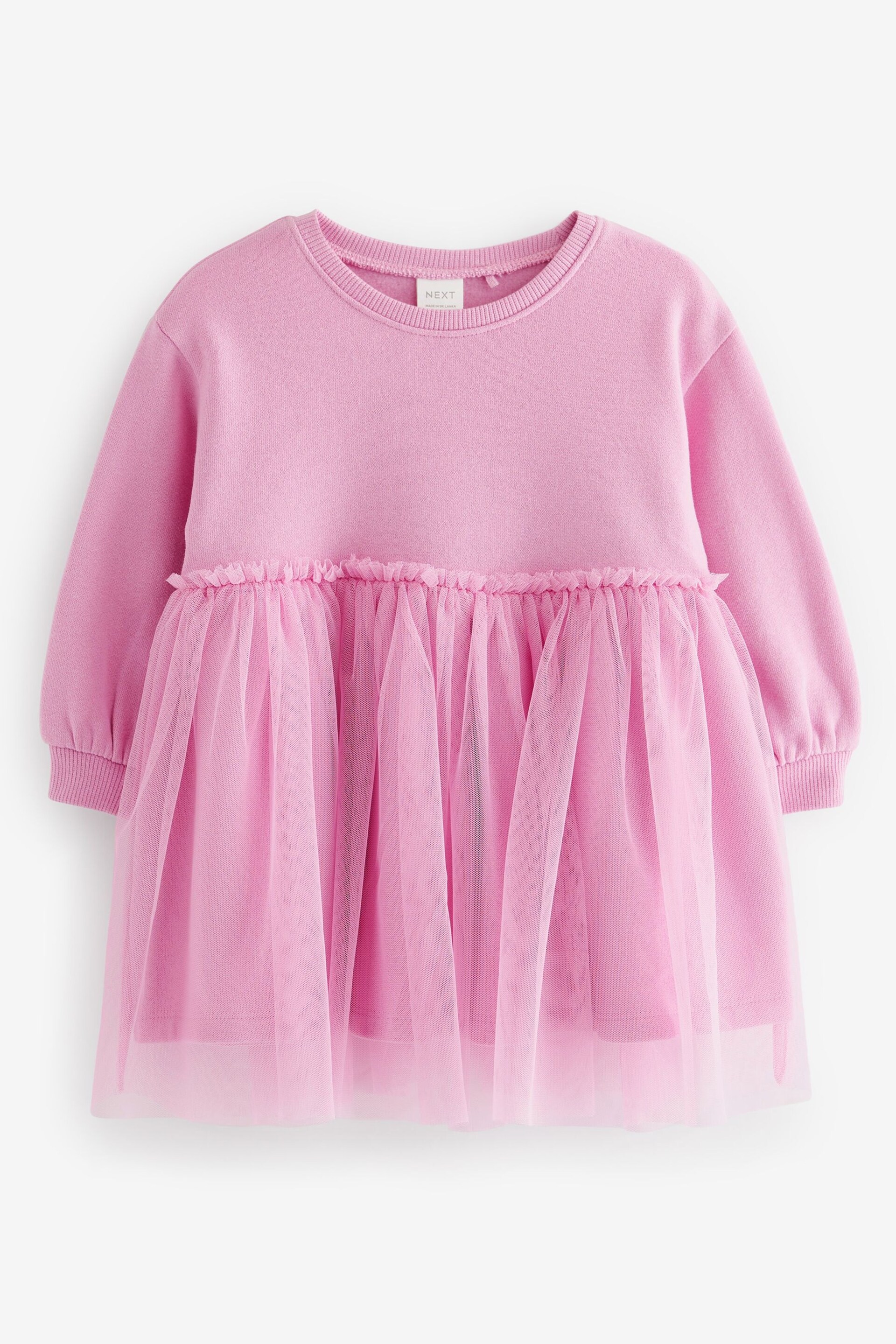 Pink Sweat Party Dress (3mths-7yrs) - Image 5 of 7