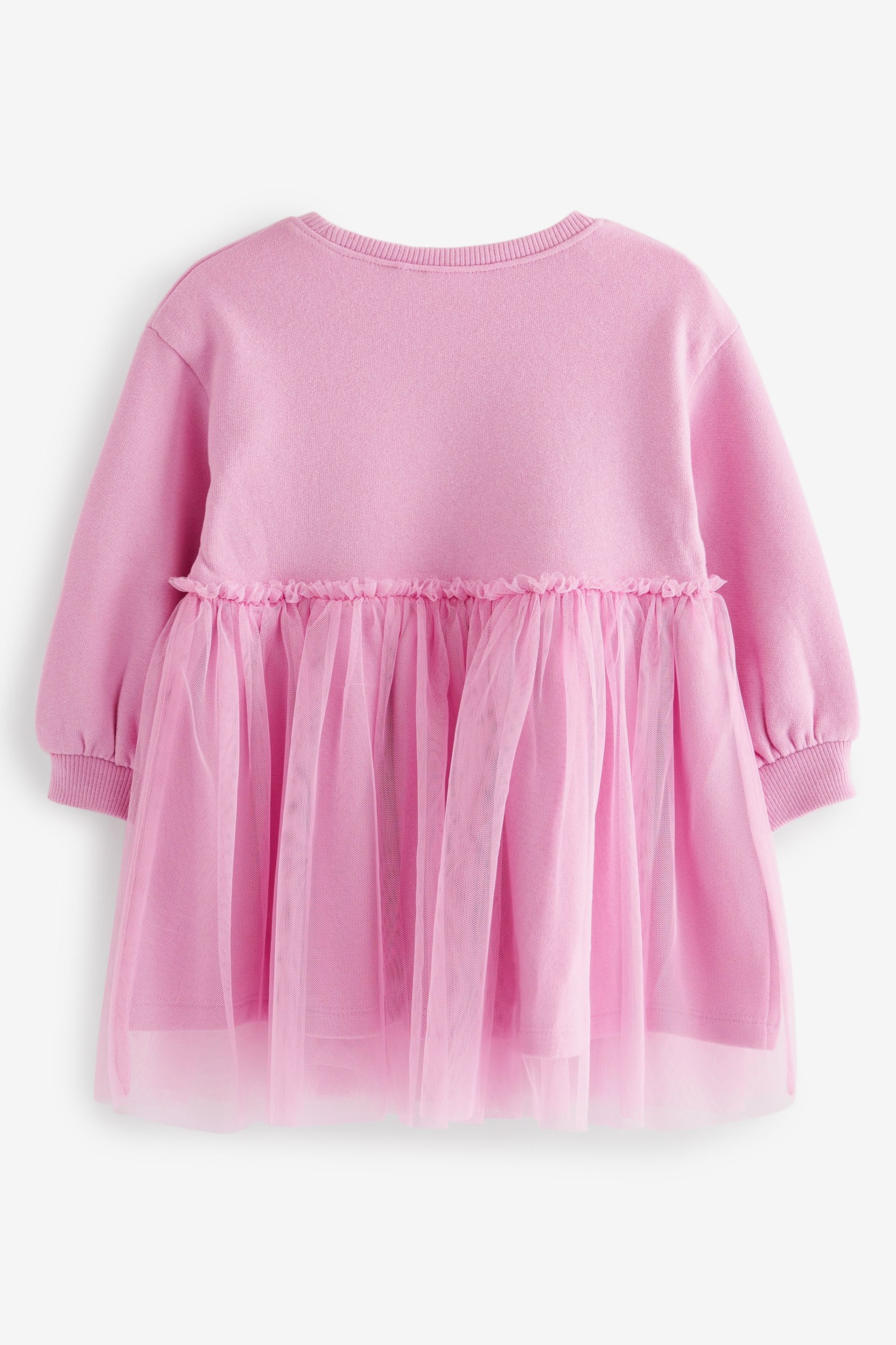 Pink Sweat Party Dress (3mths-7yrs) - Image 6 of 7