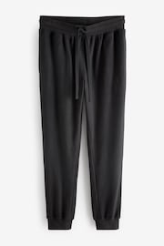 Black Thermal Fleece Cuffed Pyjama Bottoms - Image 6 of 6