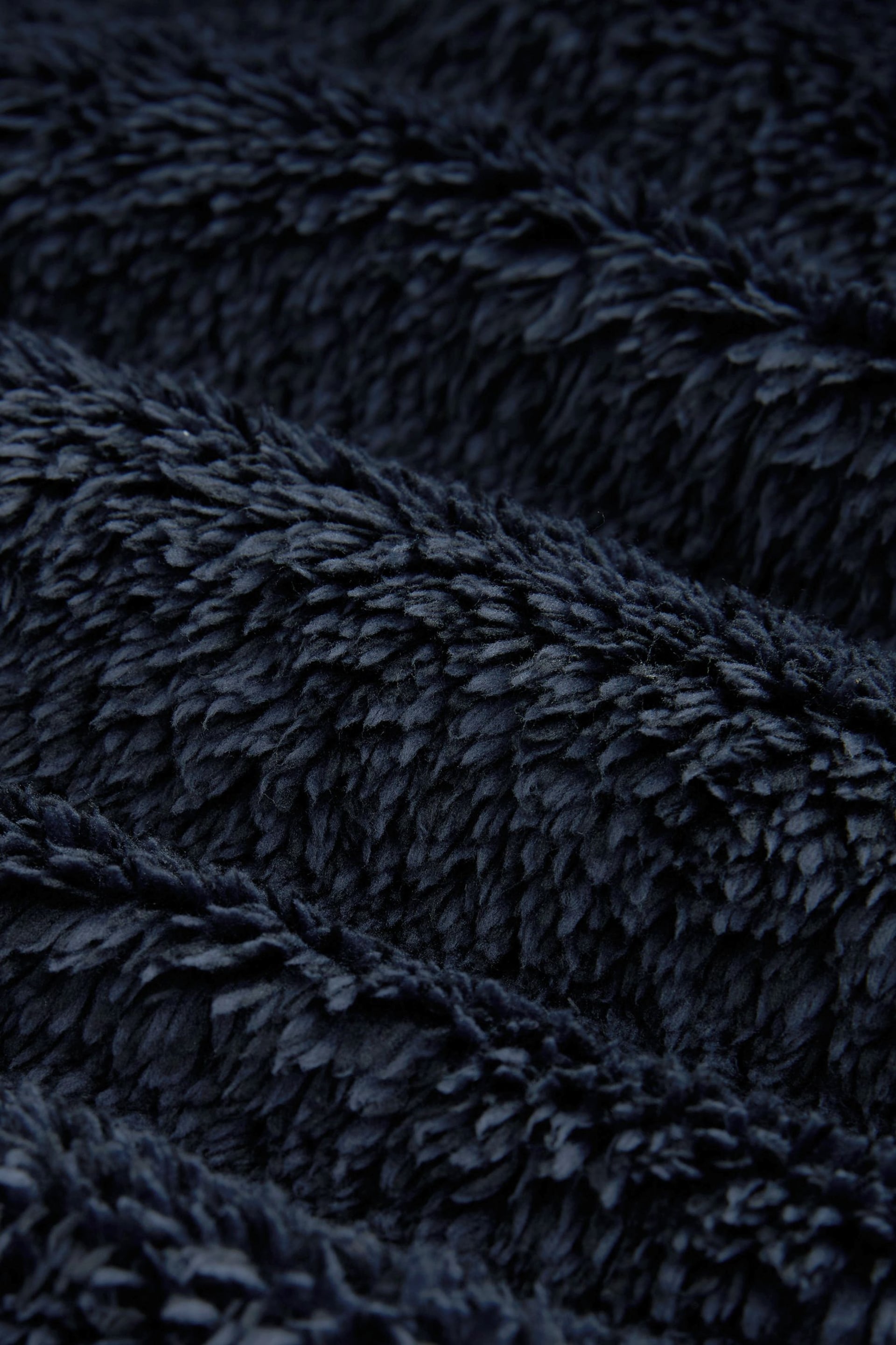 Navy Blue Oversized Blanket Hoodie - Image 6 of 6