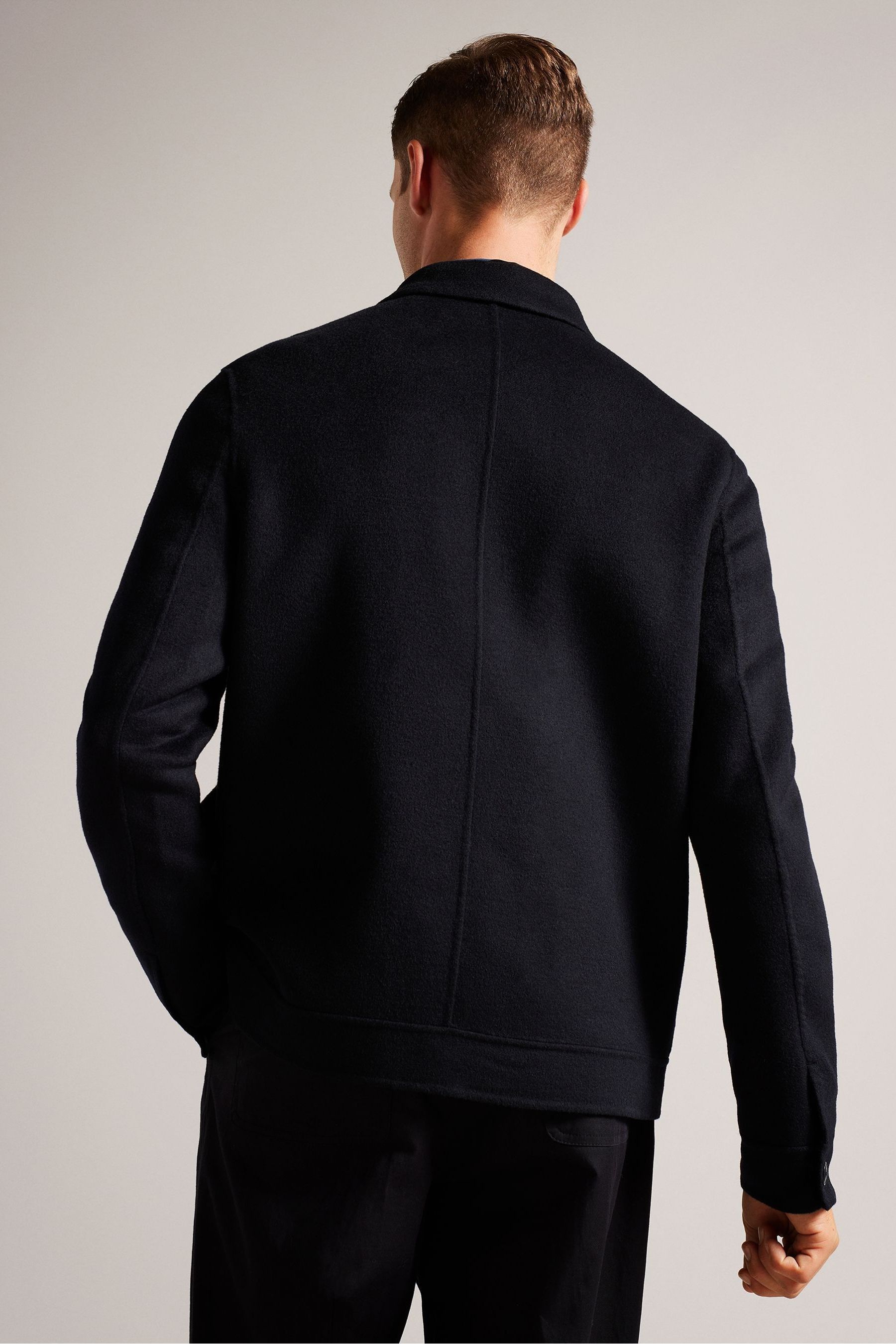 Ted baker mens ziggy layering jacket navy cheap
