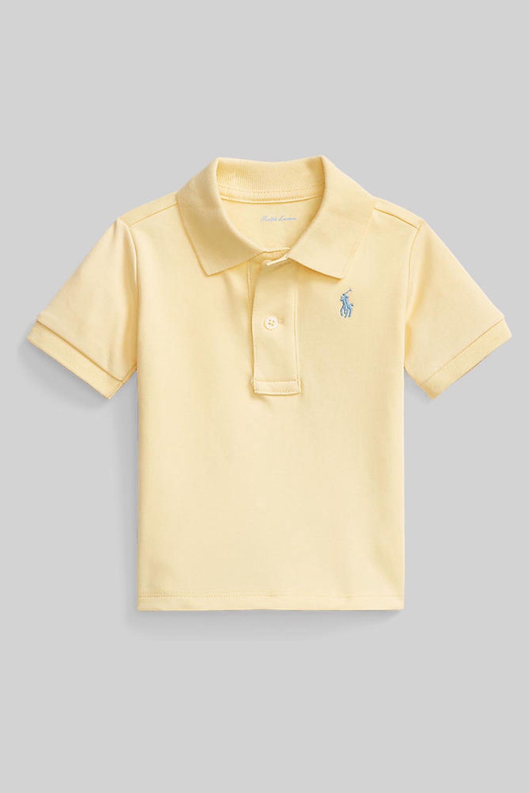 Baby yellow polo shirt new arrivals