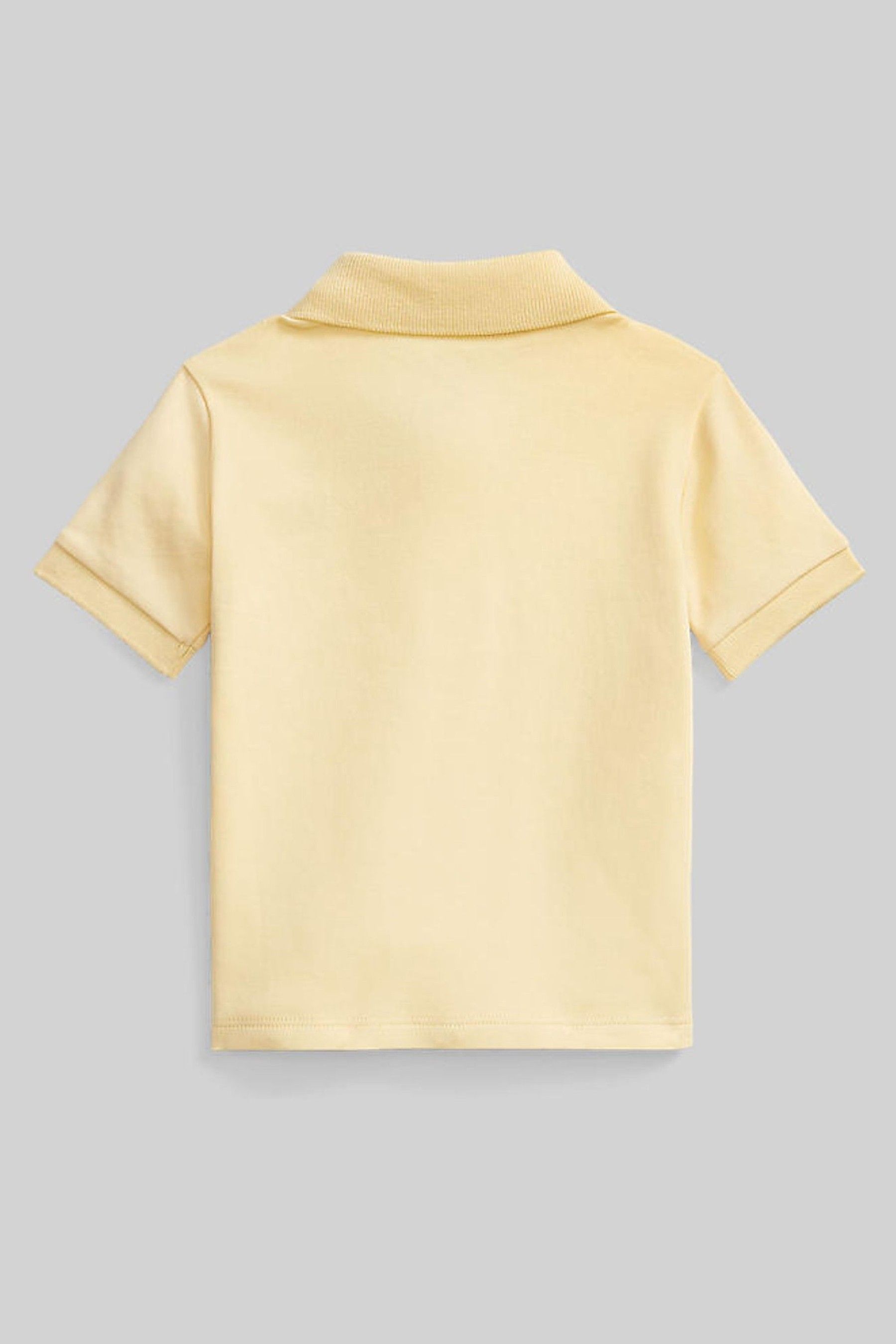 Baby yellow polo shirt hot sale