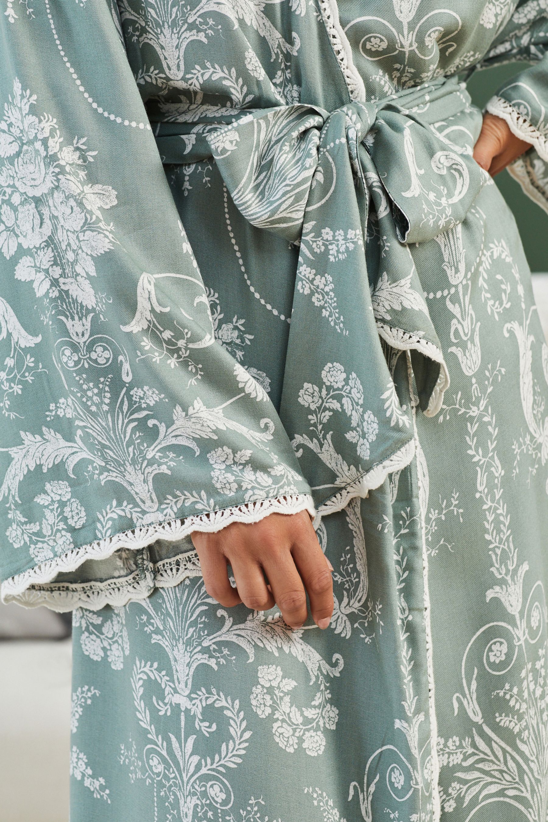 Laura ashley dressing gown hot sale
