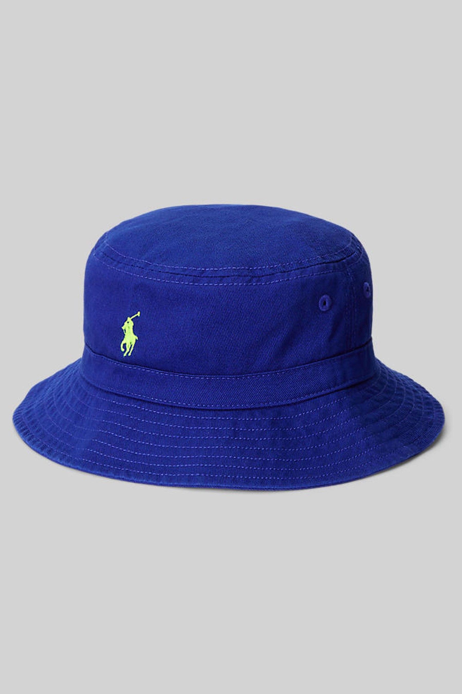 Buy Polo Ralph Lauren Boys Blue Logo Bucket Hat from Next Luxembourg