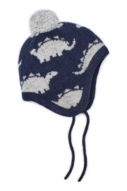 JoJo Maman Bébé Navy Dinosaur Hat - Image 2 of 3