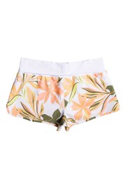 Roxy White Floral Endless Summer Swim Board Shorts - Image 7 of 7