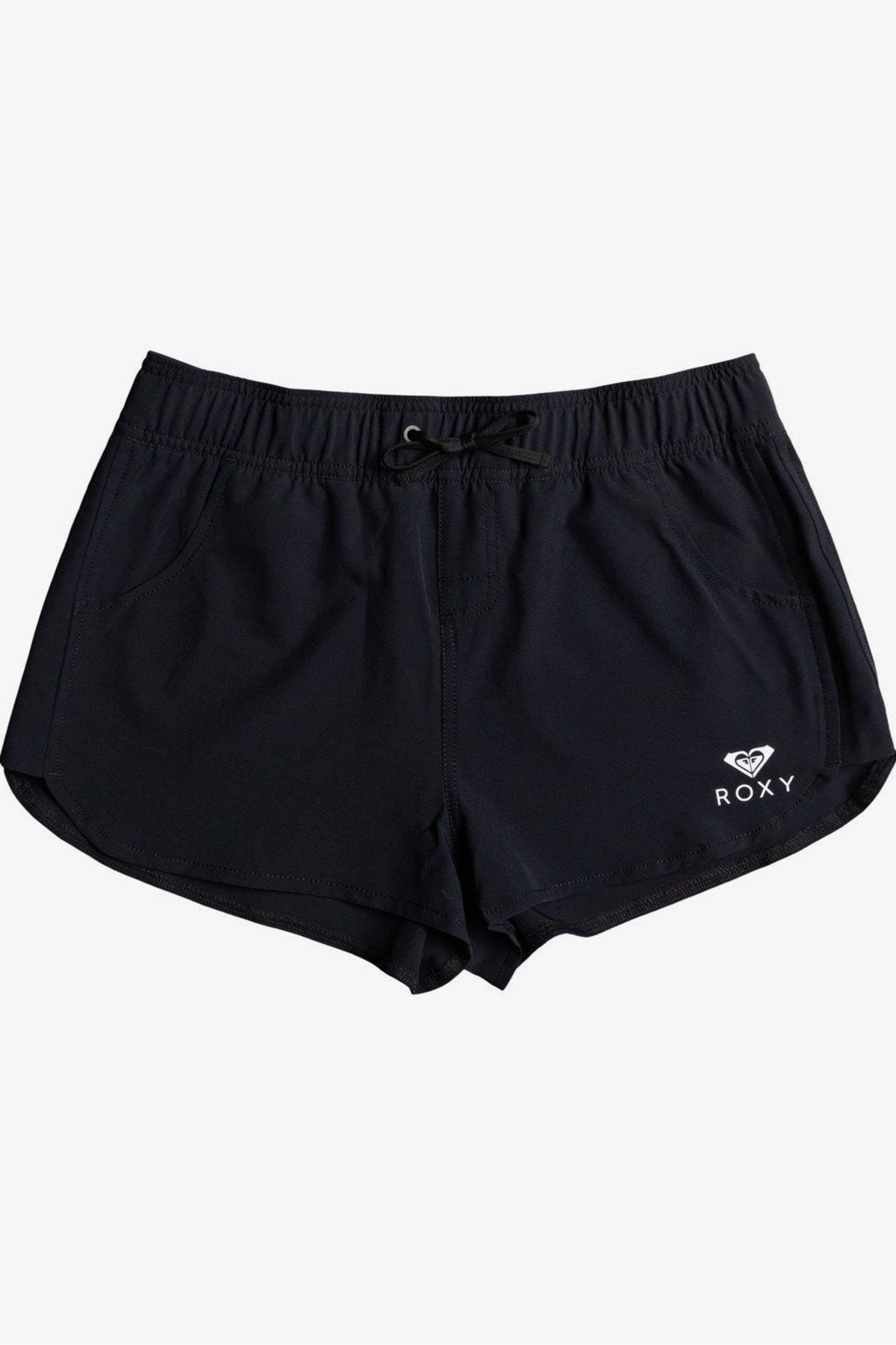Buy Roxy Wave 2 Inch Black Board Swim Shorts from Next Oman