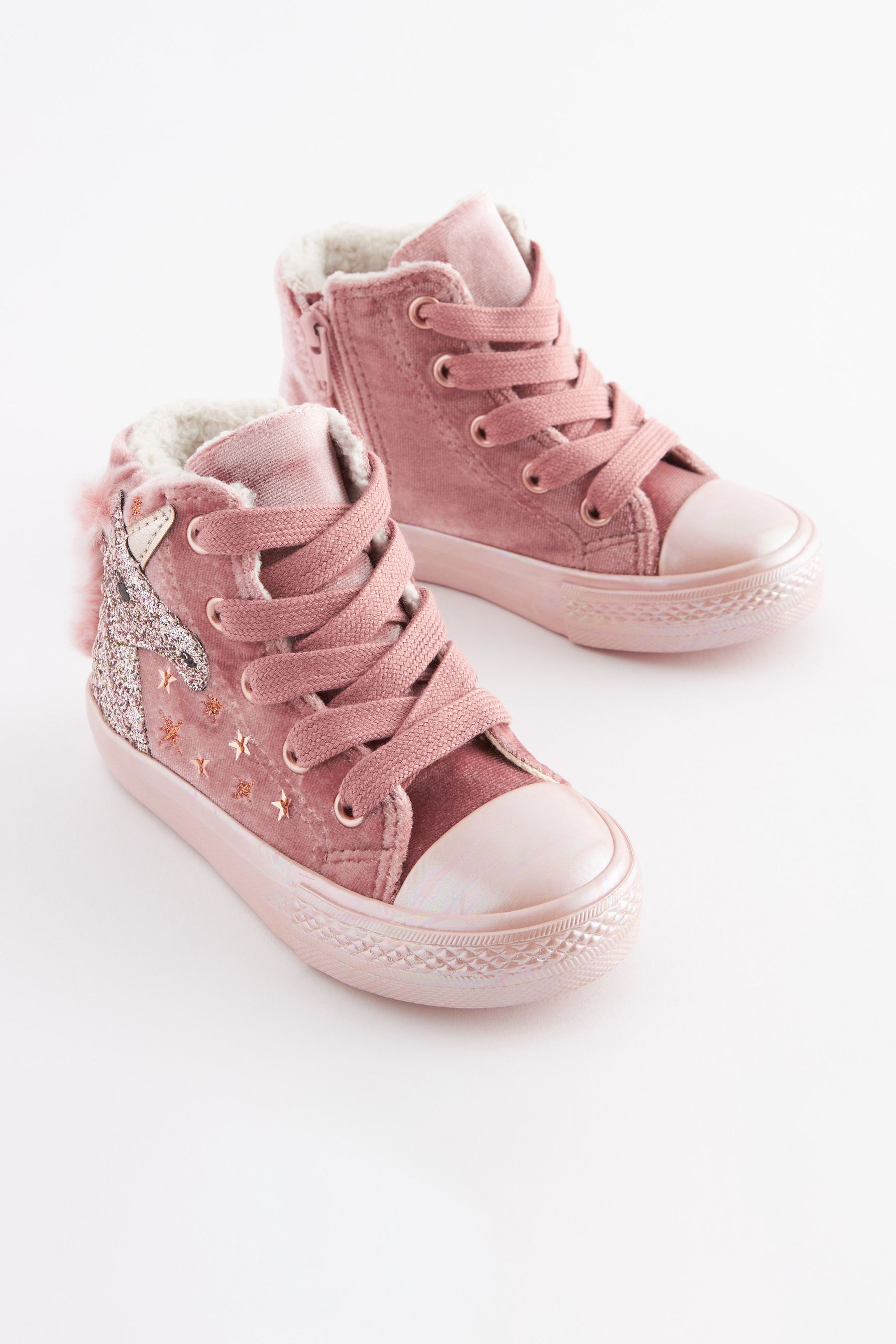 Fleece lined high tops hotsell