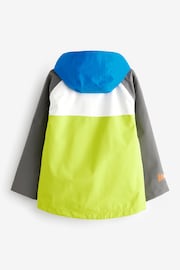 Blue Colourblock Waterproof Lined Anorak Jacket (3-16yrs) - Image 3 of 6