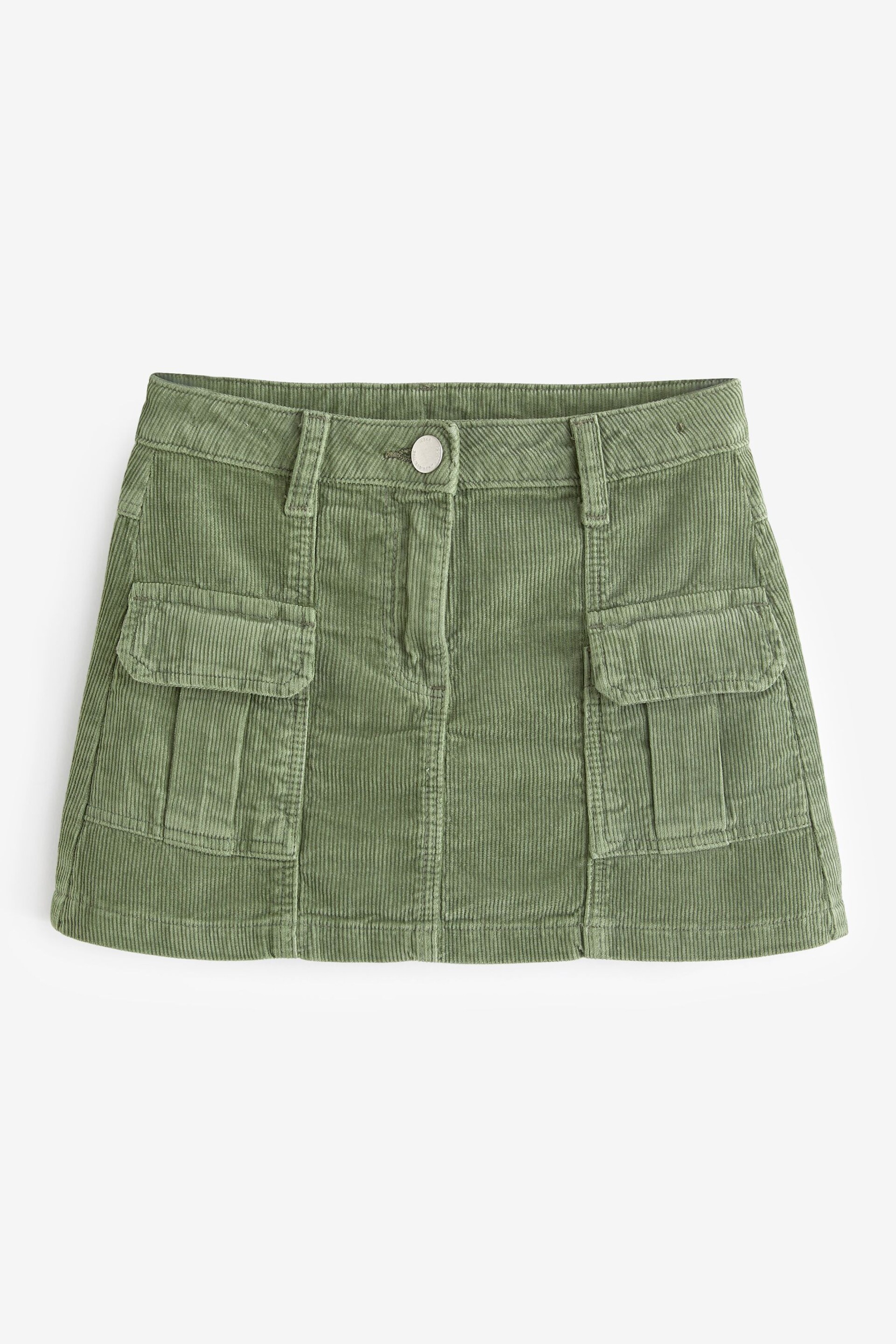 Khaki Green Cargo Skirt (3-16yrs) - Image 1 of 3