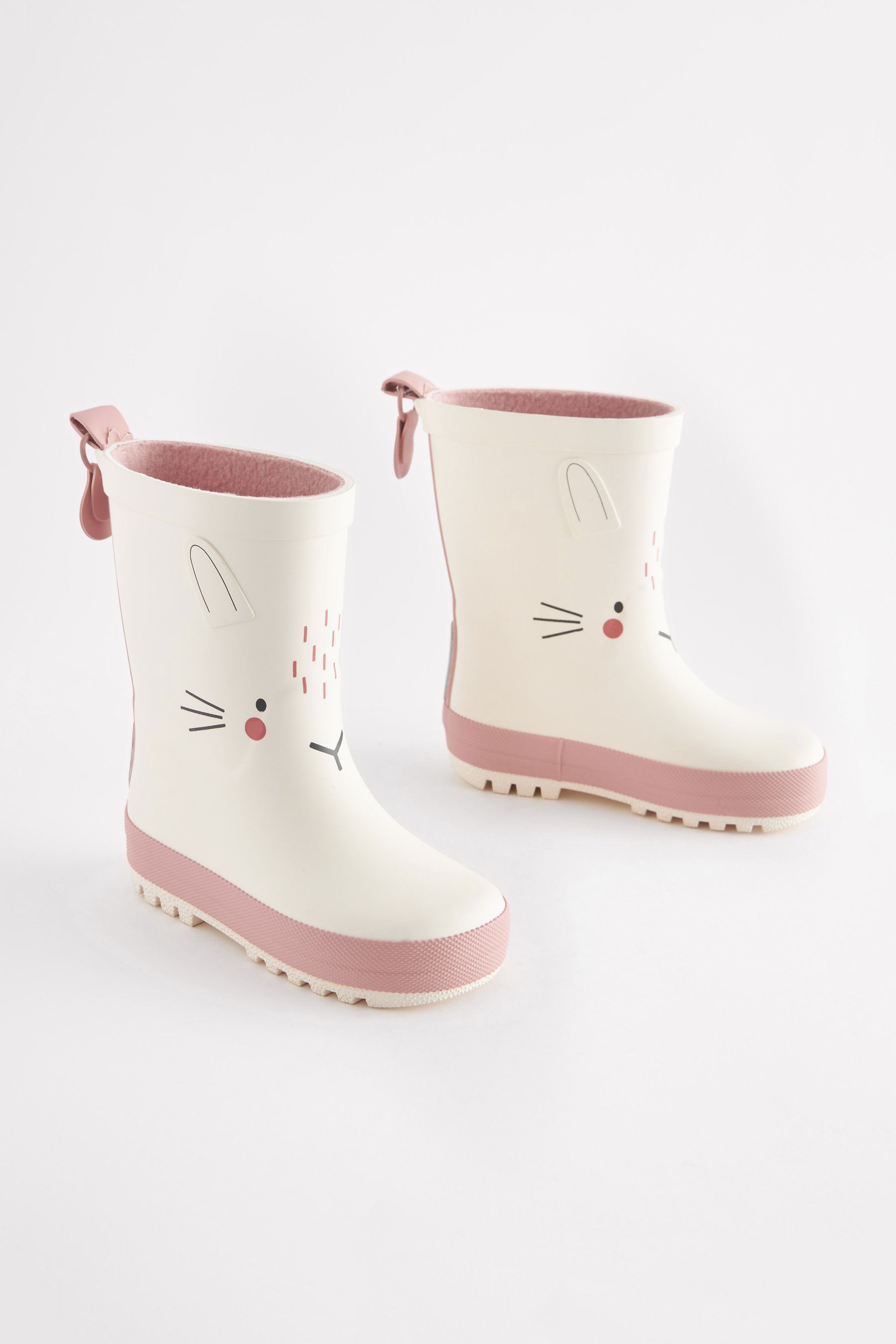 Buy White Bunny Print Wellies from the Next UK online shop
