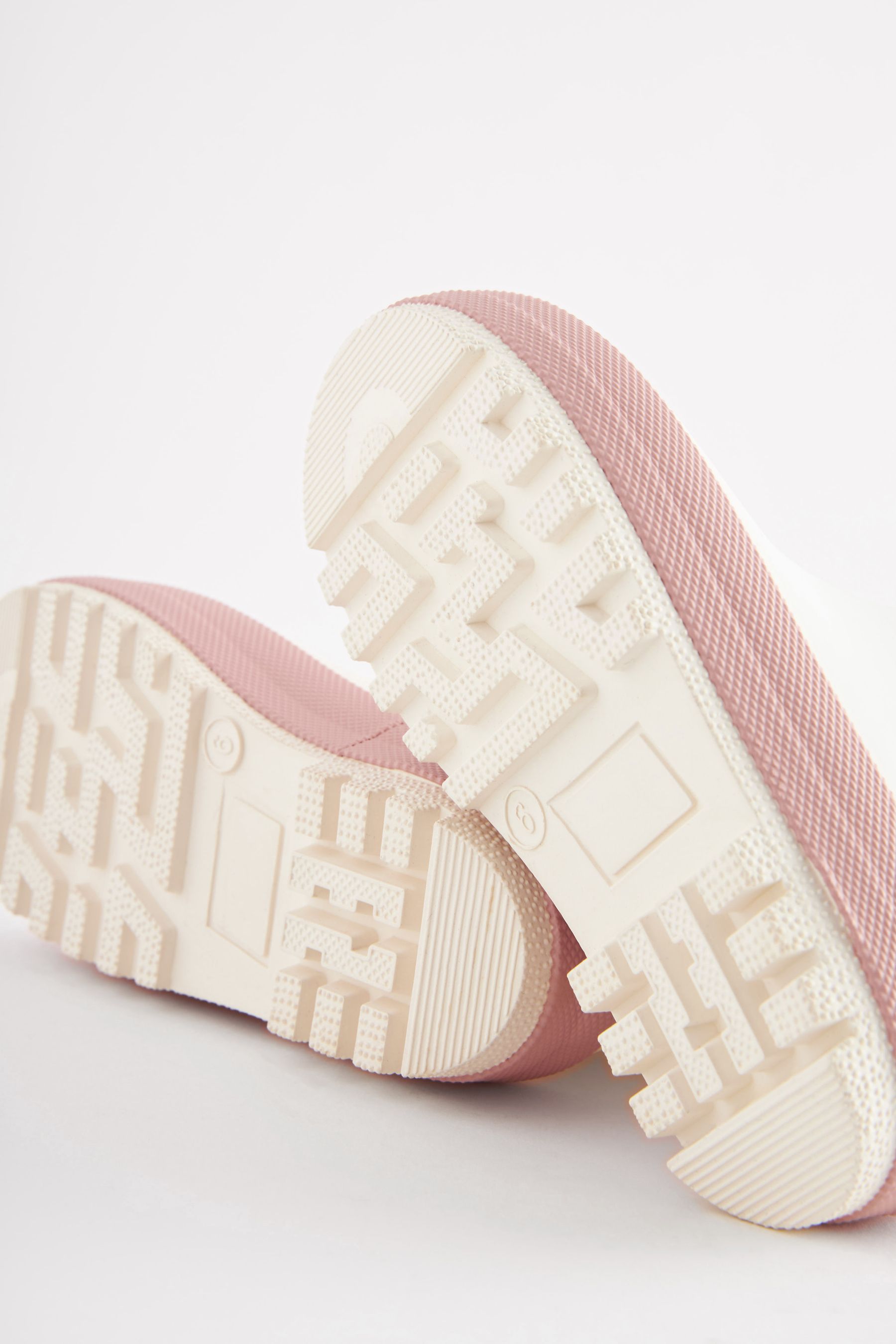 Buy White Bunny Print Wellies from Next Oman