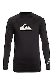 Quiksilver All Time Long Sleeves Rash Vest - Image 1 of 2