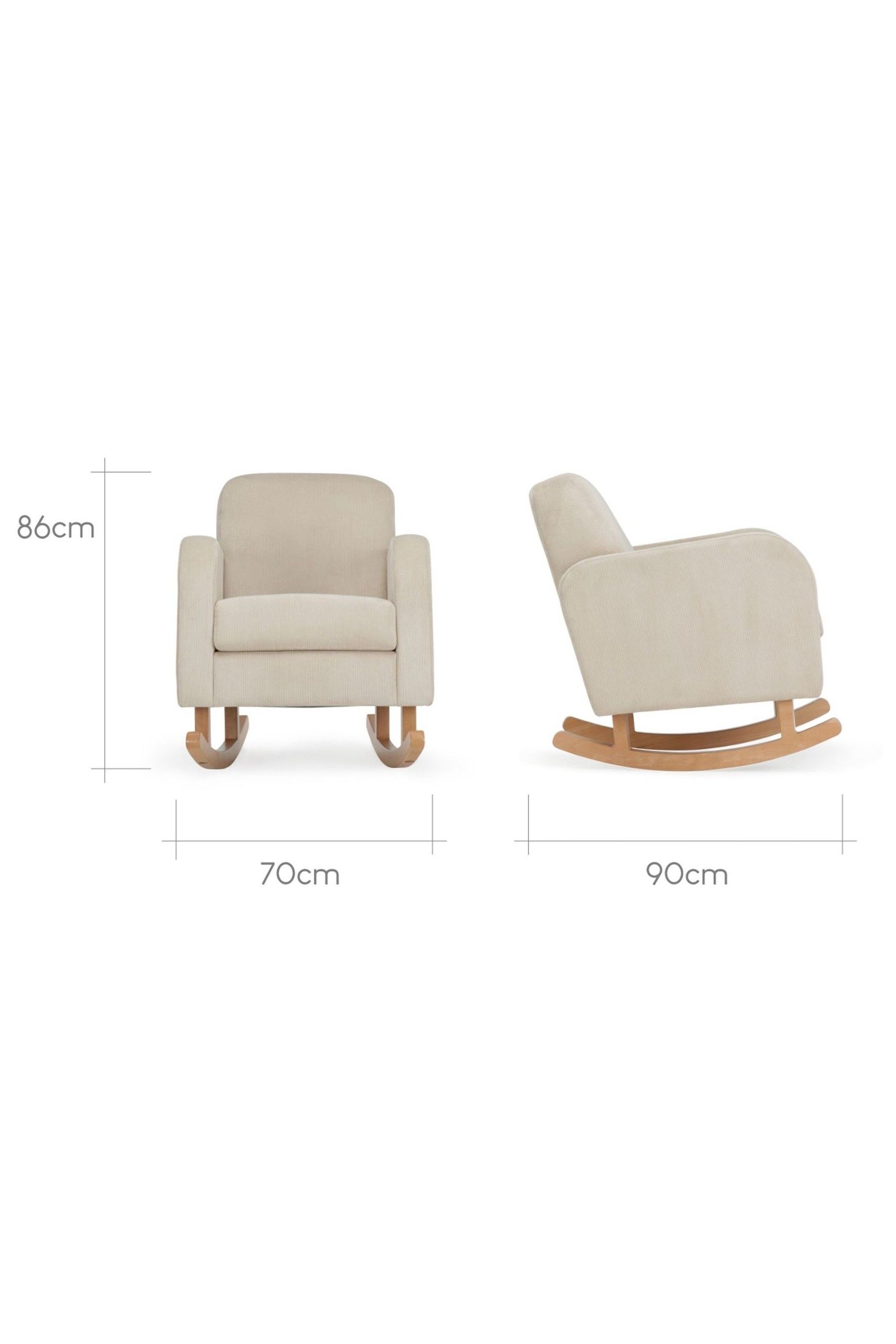 Buy Cuddleco Cream Etta Nursing Rocking Chair Sand from the Next UK online shop