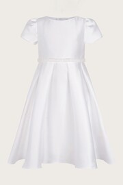 Monsoon Natural Henriette Pearl Belt Duchess Dress - Image 3 of 5