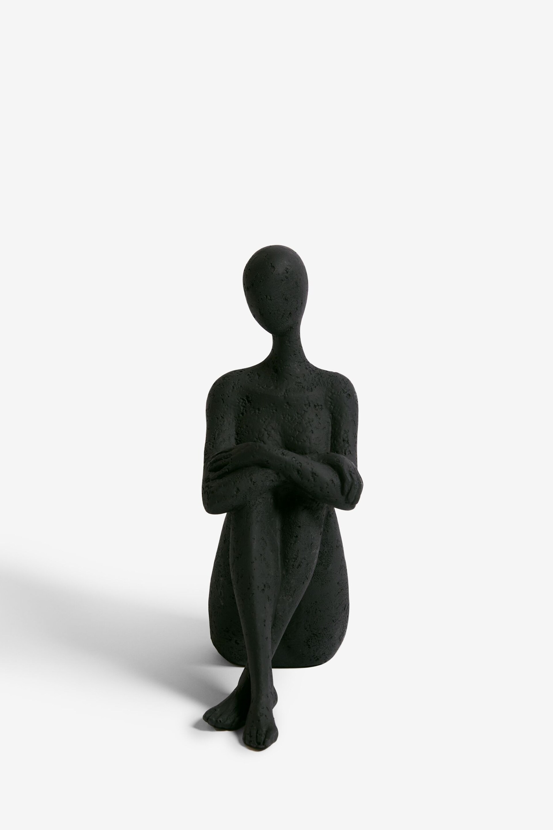 Black Silhouette Sculpture - Image 3 of 4