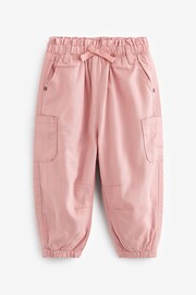 Pink Lined Cargo Trousers (3mths-7yrs) - Image 7 of 9