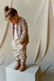 Natural Lined Cargo Trousers (3mths-7yrs) - Image 2 of 7