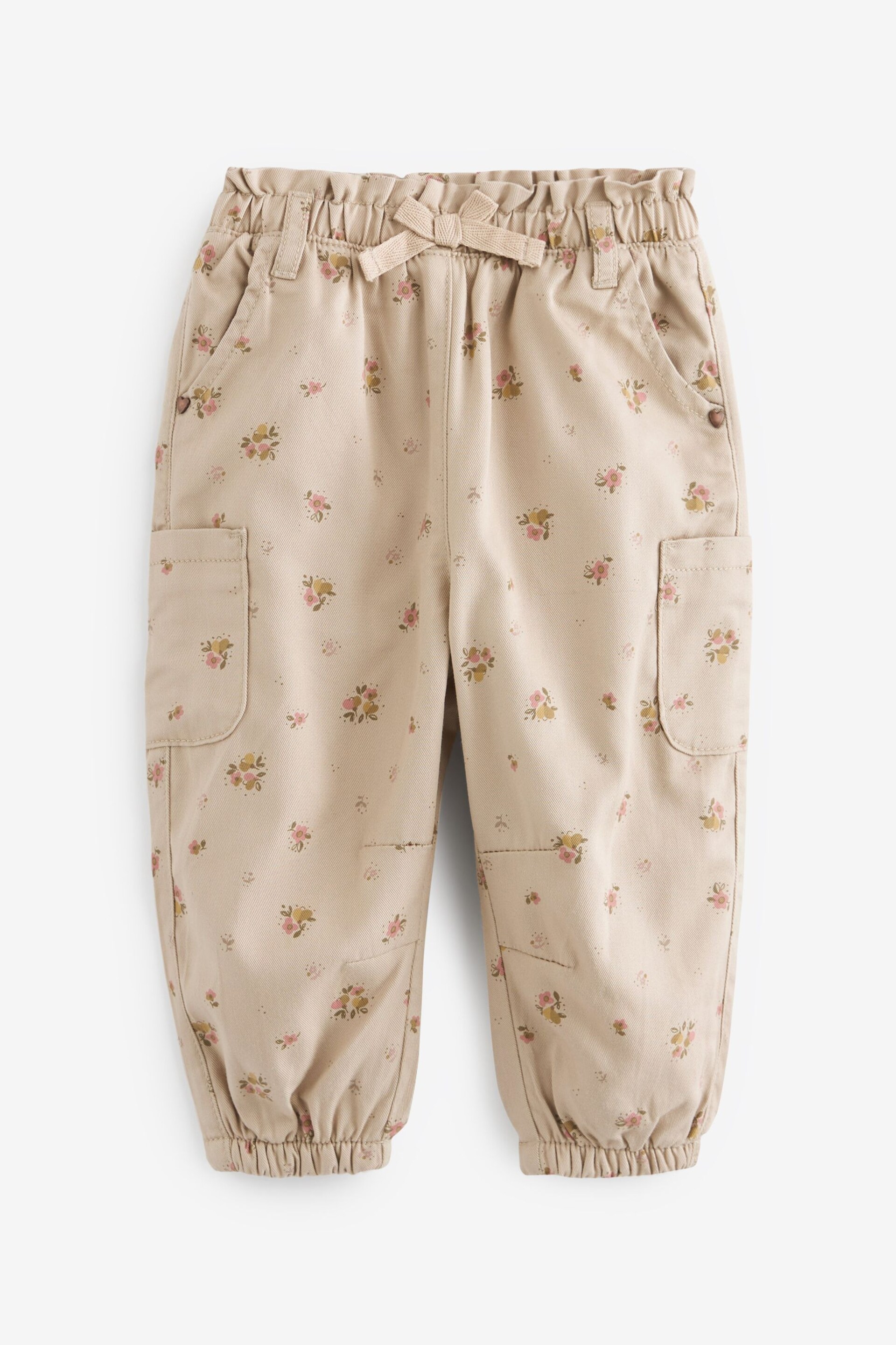 Natural Lined Cargo Trousers (3mths-7yrs) - Image 5 of 7