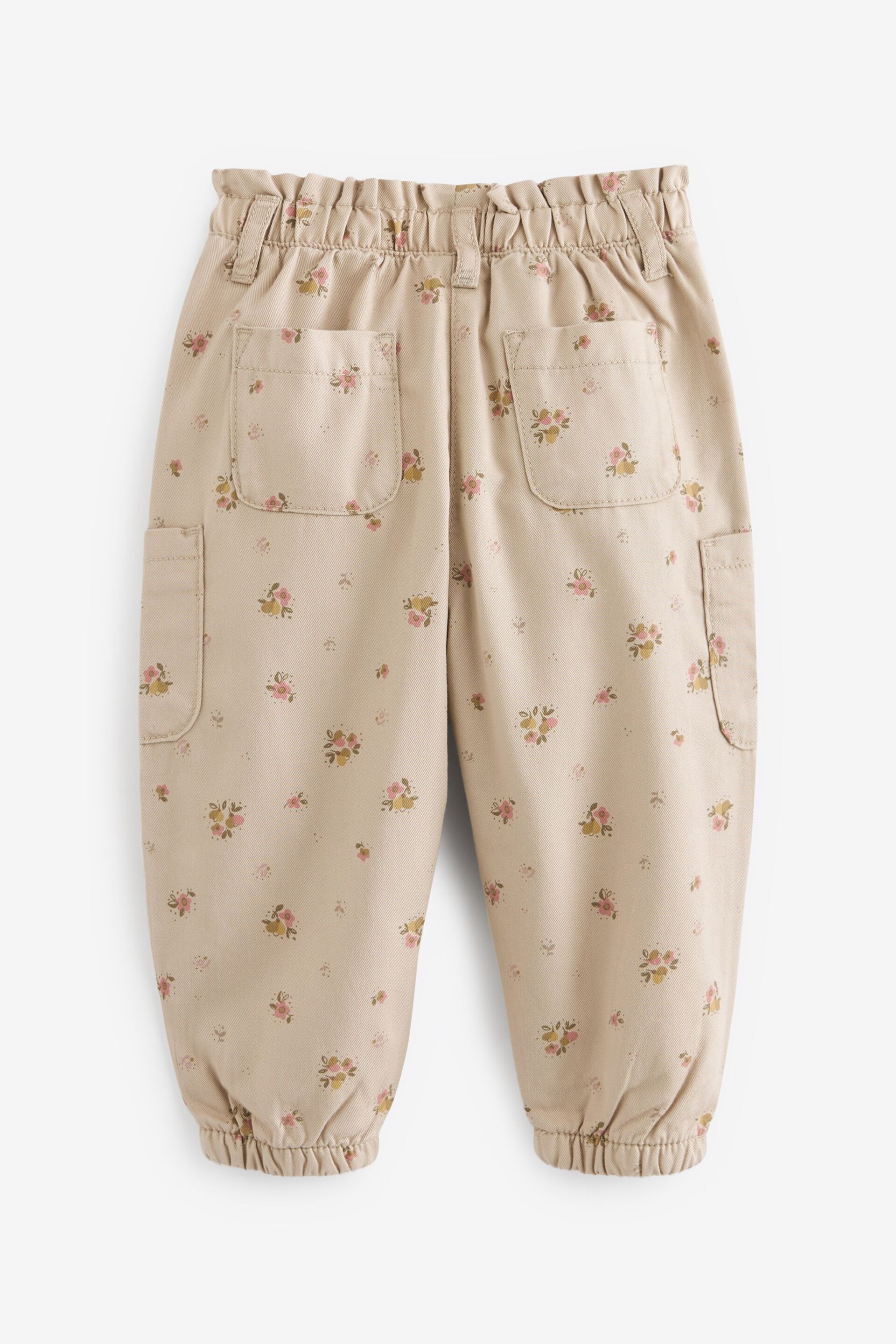 Natural Lined Cargo Trousers (3mths-7yrs) - Image 6 of 7