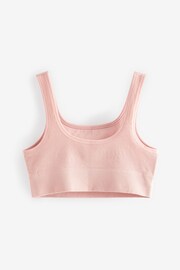 Pink Seamfree Crop Top 1 Pack (7-16yrs) - Image 2 of 3