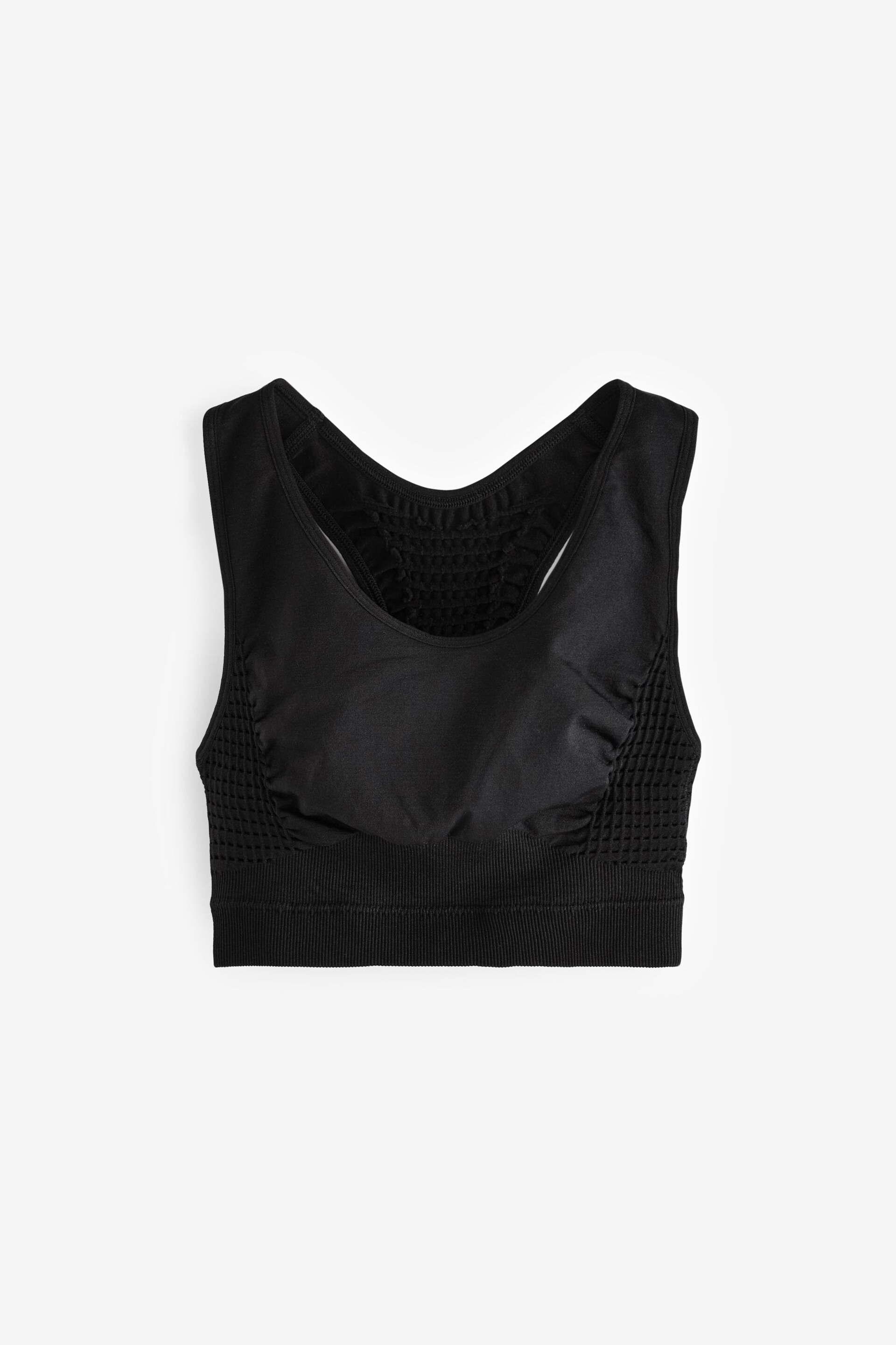 Black Racer Sports Bra (7-16yrs) - Image 1 of 3