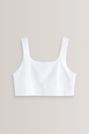 White Seamfree Crop Top 1 Pack (7-16yrs) - Image 1 of 3