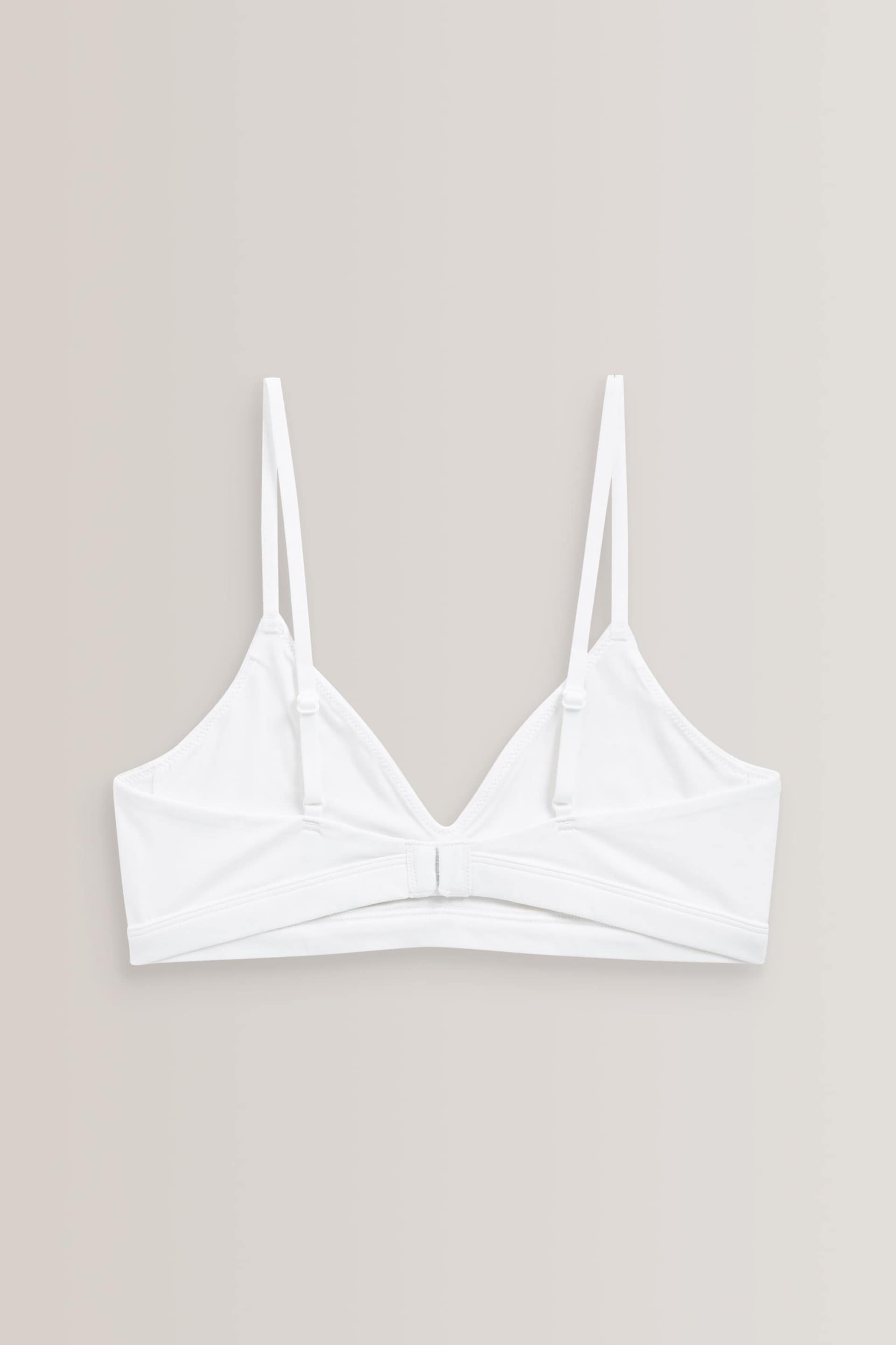 White Soft Touch Bralette 1 Pack - Image 2 of 3