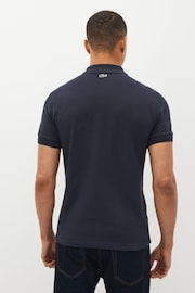 Lacoste Signature Print Polo Shirt - Image 2 of 4