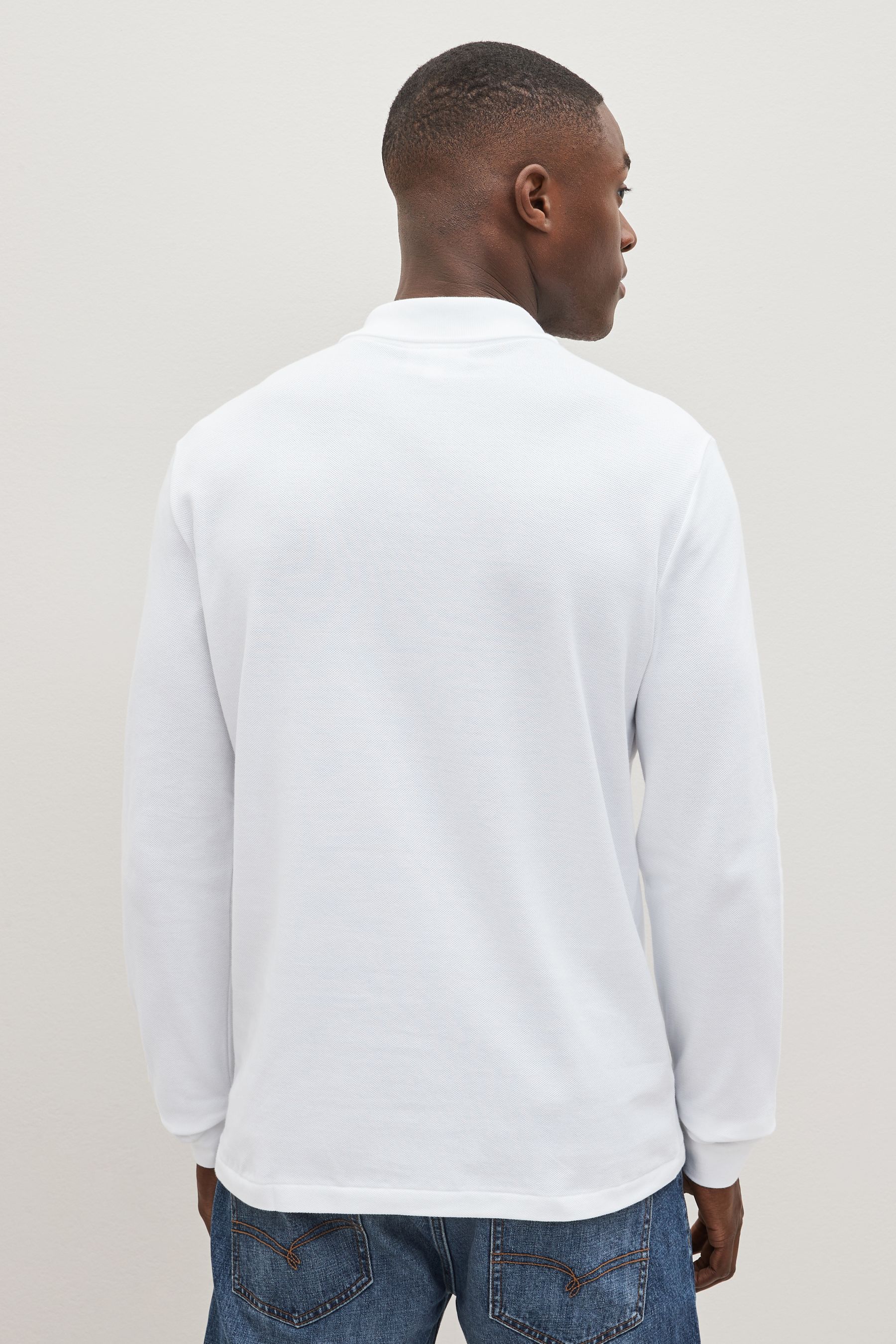 Buy Lacoste L1312 Long Sleeve Polo Shirt from Next Oman