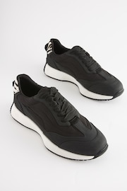 Black Forever Comfort® Panel Detail Chunky Trainers - Image 1 of 6