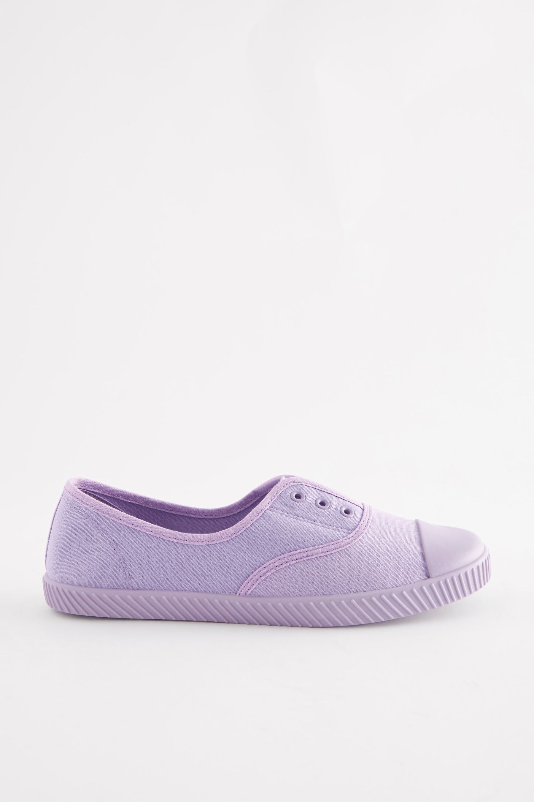 Buy Lilac Purple Slip On Canvas Shoes from Next Austria