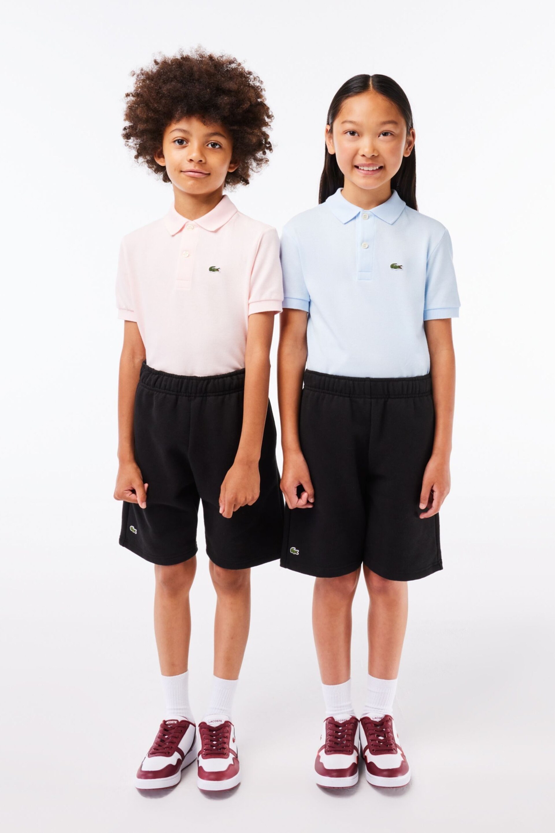 Lacoste Childrens Brushed Cotton Jersey Shorts - Image 4 of 4