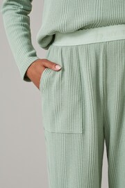 B by Ted Baker Waffle Lounge Wide Leg Trousers - Image 5 of 6