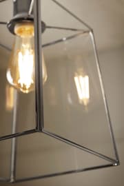 Chrome Warwick Easy Fit Pendant Lamp Shade - Image 3 of 5