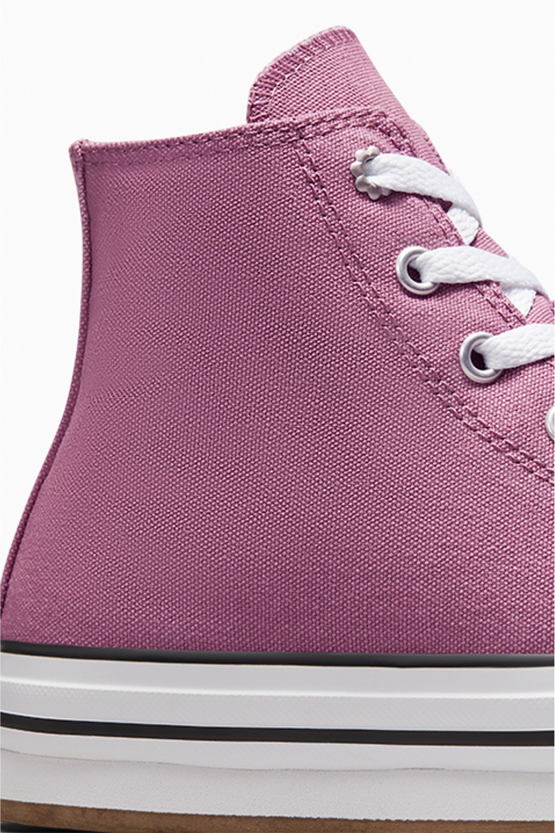 Converse Pink Youth Eva Lift Trainers - Image 10 of 10
