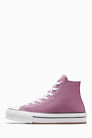 Converse Pink Youth Eva Lift Trainers - Image 2 of 10