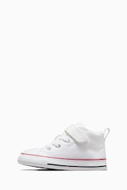Converse White Malden Street Infant Trainers - Image 3 of 8