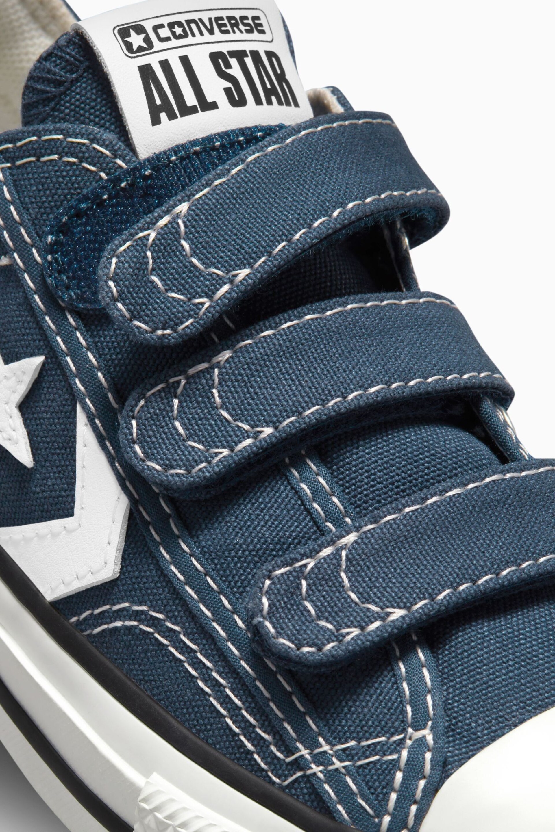 Converse Blue Junior Star Player 76 3V Easy On Trainers - Image 10 of 11