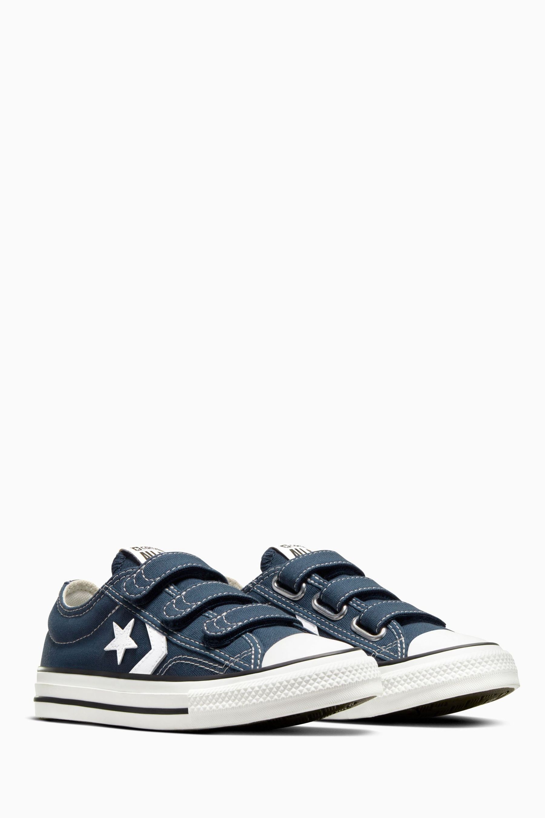 Buy Converse Blue Junior Star Player 76 3V Easy On Trainers from Next USA